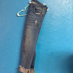 Old navy light distressed jeans